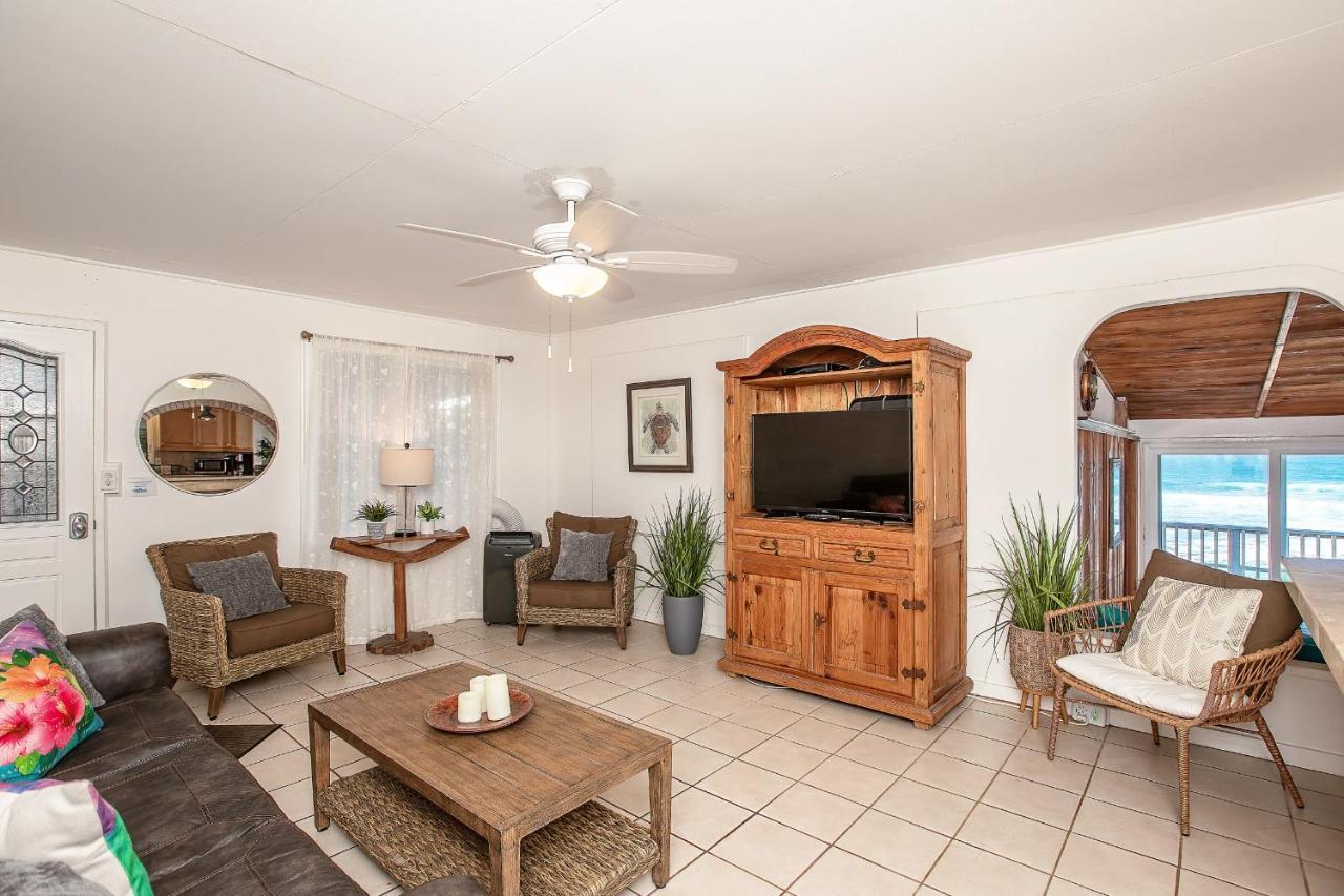 Hawaii Oceanfront Beach House Paradise On The Beach Family Activities Haleiwa Luaran gambar